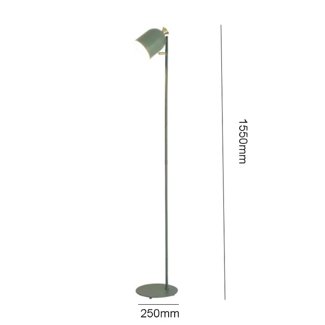 Nordisk Macaroon gulvlampe — Smijernsramme, LED (stue/soverom/kontor) 🎨