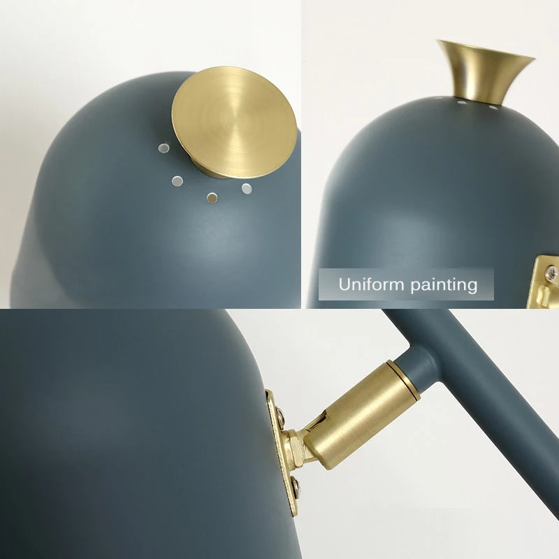 Nordisk Macaroon gulvlampe — Smijernsramme, LED (stue/soverom/kontor) 🎨