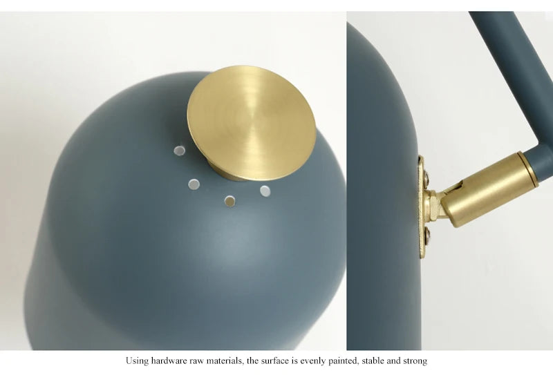 Nordisk Macaroon gulvlampe — Smijernsramme, LED (stue/soverom/kontor) 🎨