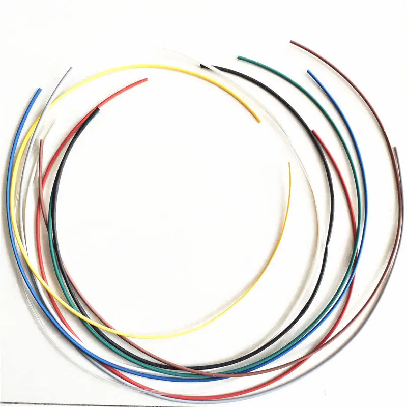 Varmekrymp-slange — 9 farger, 0.6–5mm (1m)