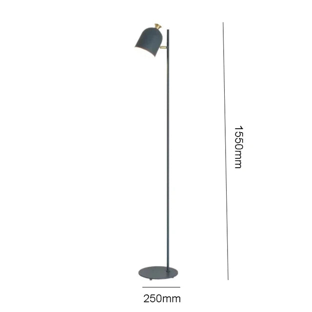 Nordisk Macaroon gulvlampe — Smijernsramme, LED (stue/soverom/kontor) 🎨
