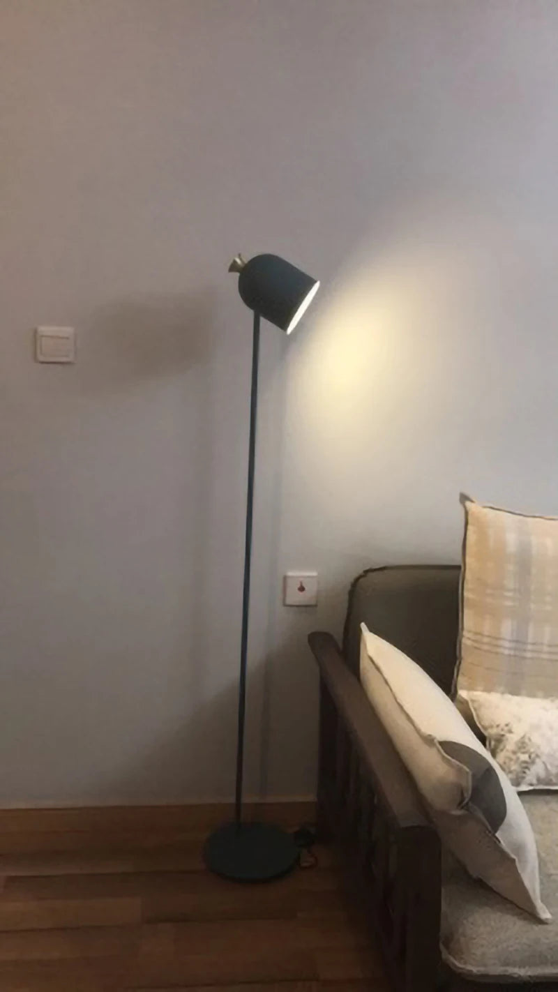 Nordisk Macaroon gulvlampe — Smijernsramme, LED (stue/soverom/kontor) 🎨