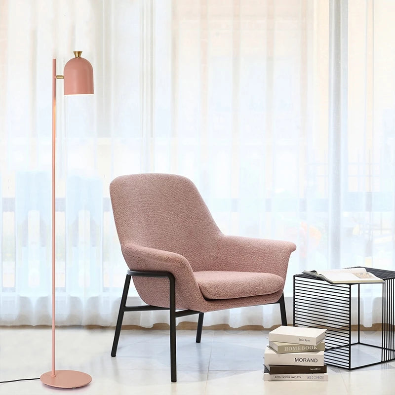 Nordisk Macaroon gulvlampe — Smijernsramme, LED (stue/soverom/kontor) 🎨