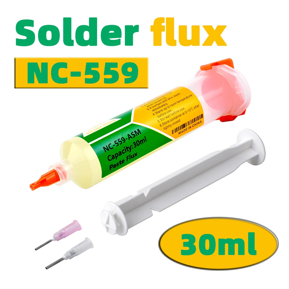 KEK 559 Flux Loddelim — 10ml Nål