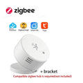 Tuya Zigbee Tilstedeværelsessensor — mmWave, Temp/Fukt/Lys, Home Assistant