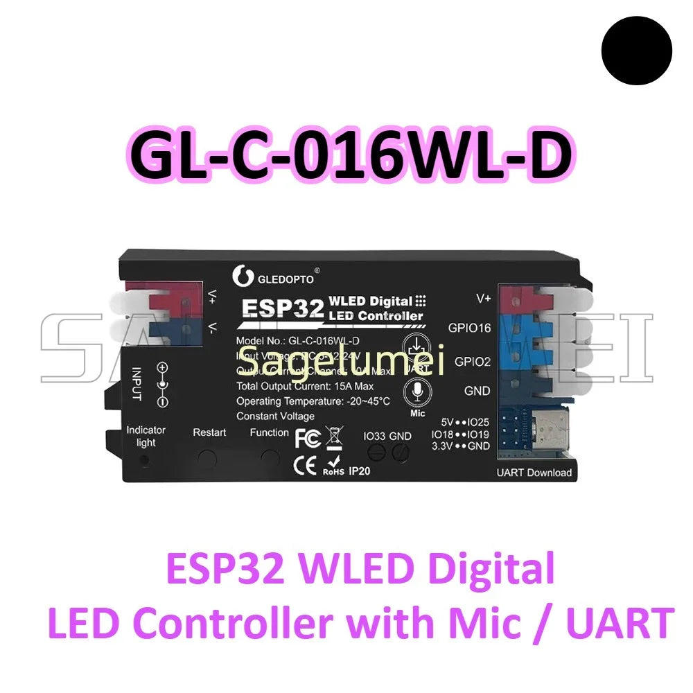 ESP32 WLED Kontroller — IR & Gesture
