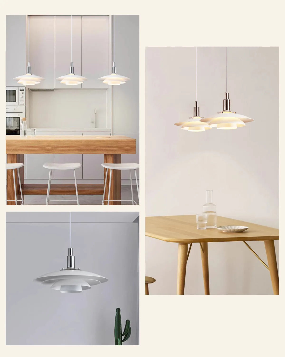 Memphis UFO LED Taklampe — Aluminium, Innendørs