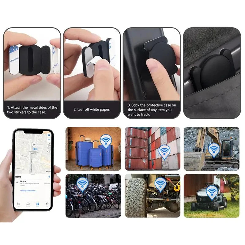 Mini GPS-sporer — Magnetfeste, Sanntid