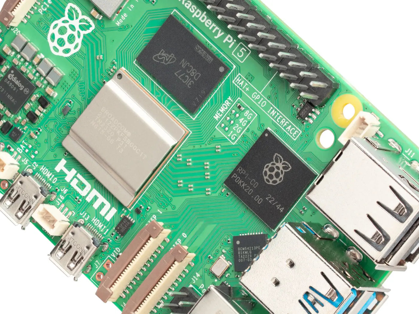 Raspberry Pi 5 — Med Etui & Strøm  Mange varianter Velg bundle