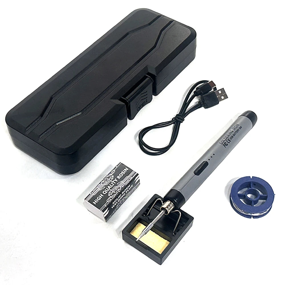 Bærbart USB Lodde-jern — Type-C, Justerbar Temp