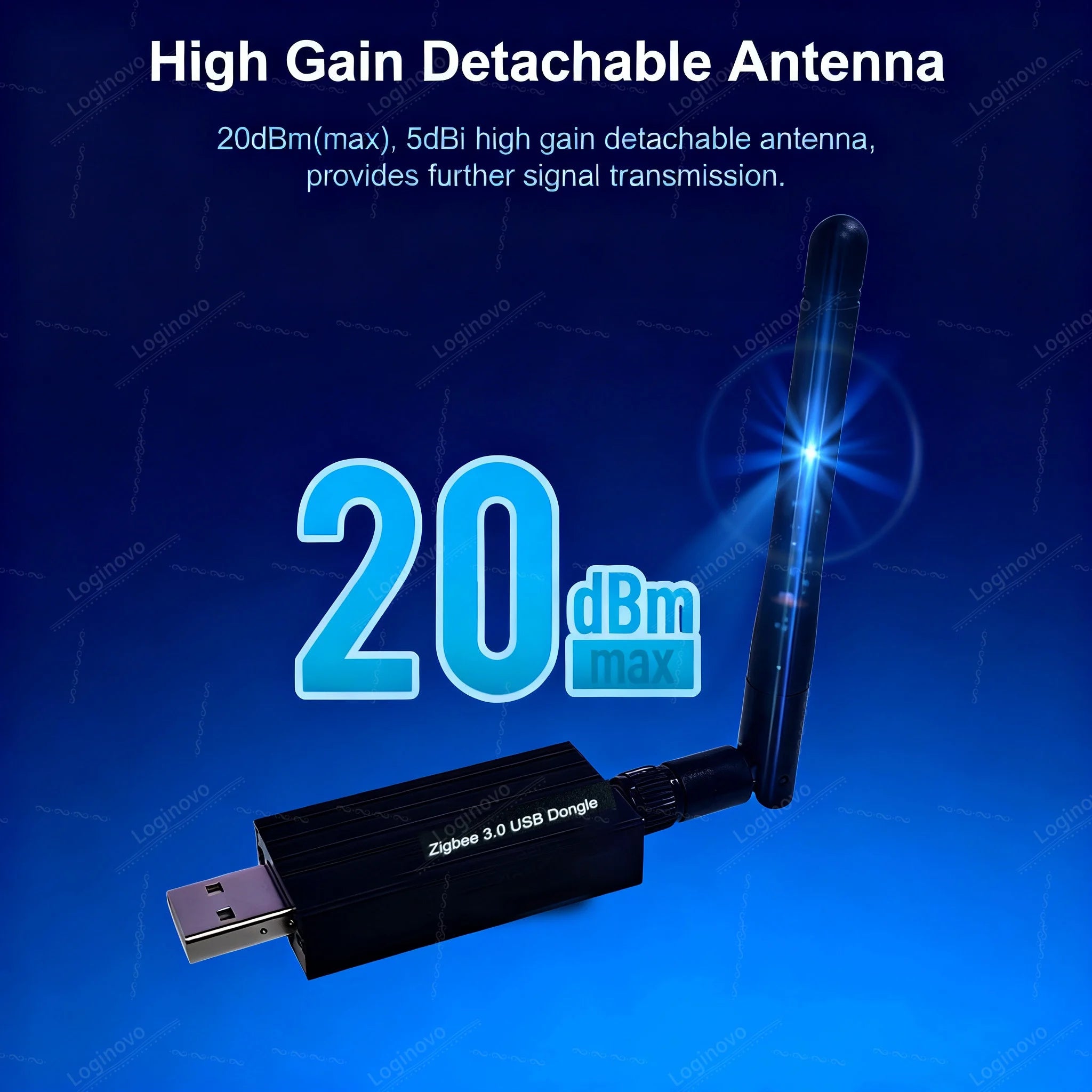 Zigbee 3.0 USB Dongle — Gateway for Home Assistant, Zigbee2MQTT & OpenHAB