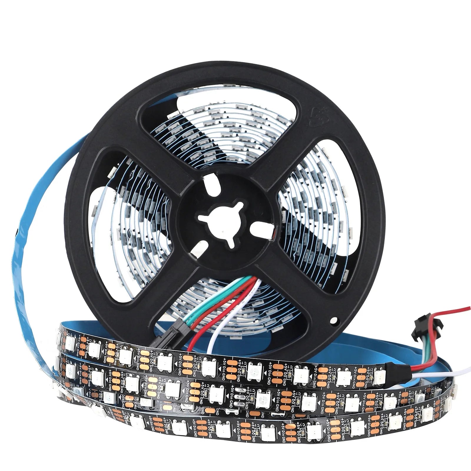 WS2812B LED-strip — 5V, 30/60/144 LEDs/m, IP30/IP67