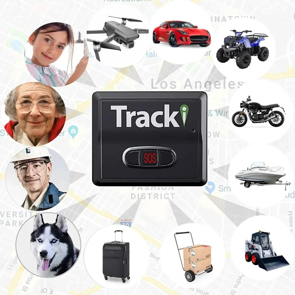 Mini GPS-sporer — Magnetfeste, SIM-kort, Sanntid