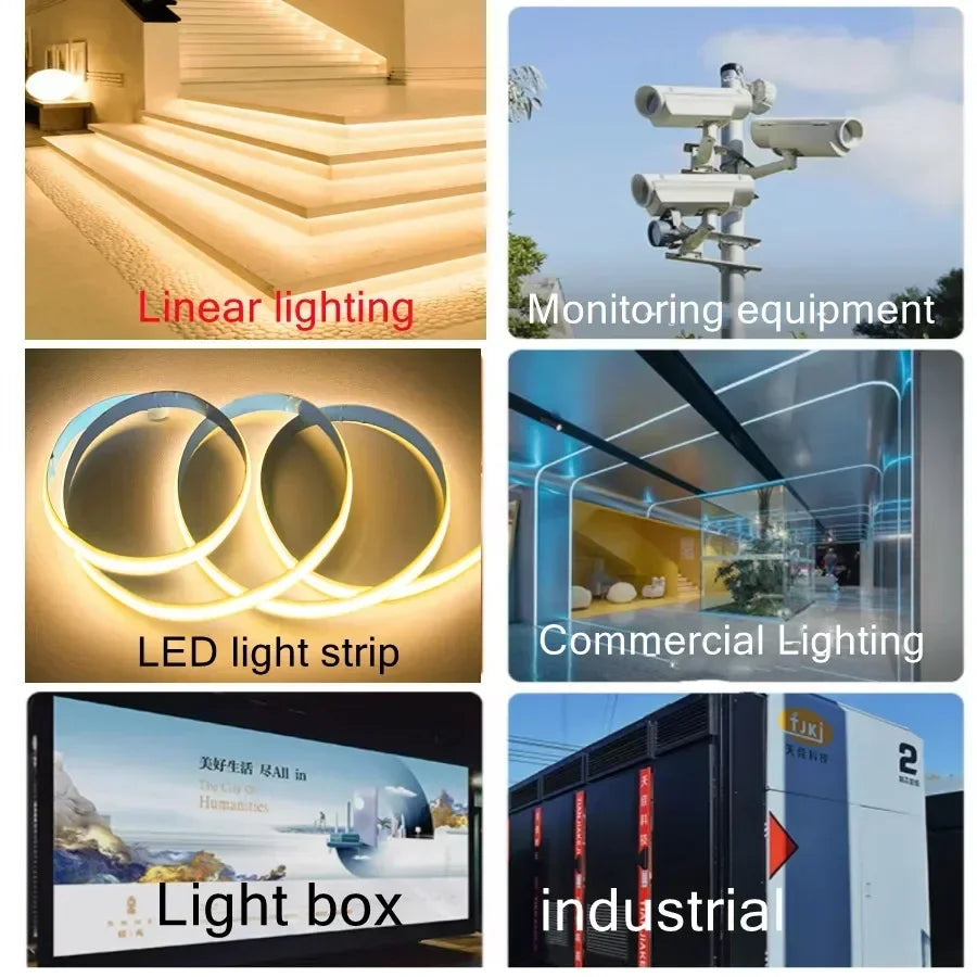 LED Transformer 12V/24V — Stille 60W–400W