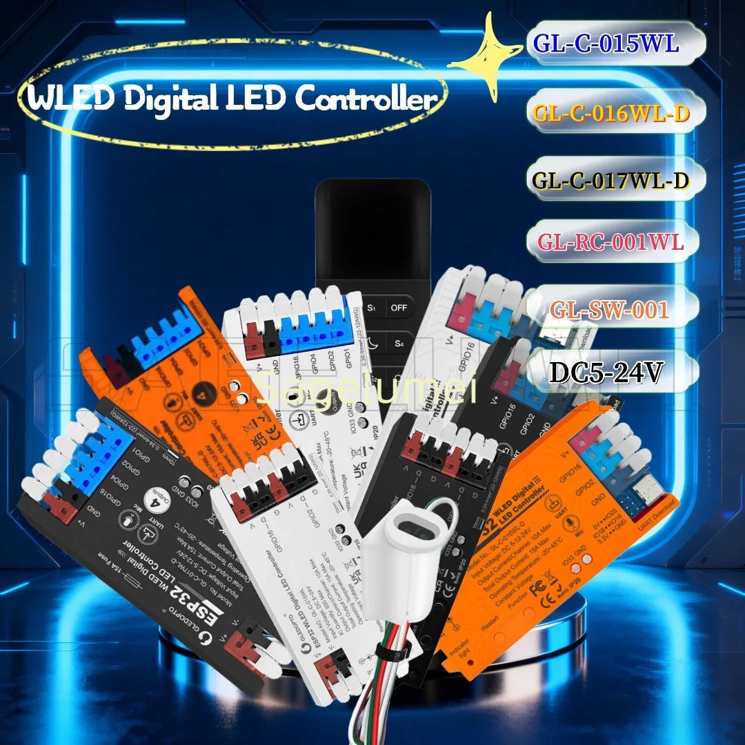 ESP32 WLED Kontroller — IR & Gesture