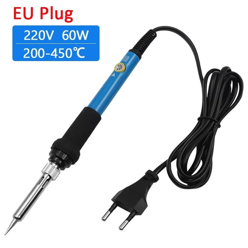 Profesjonelt lodde-jern 60W — 110V/220V, justerbar temperatur