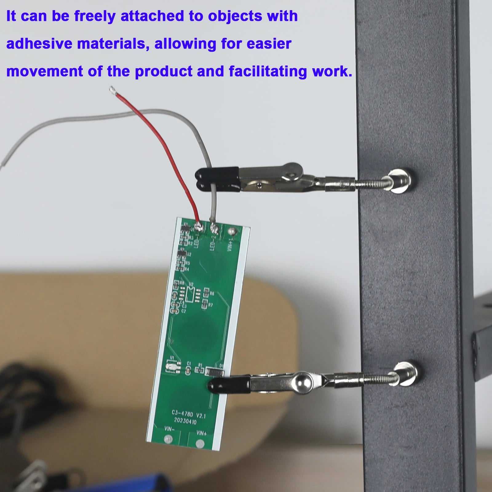 Magnetiske Helping Hands — 4-arm Loddestativ
