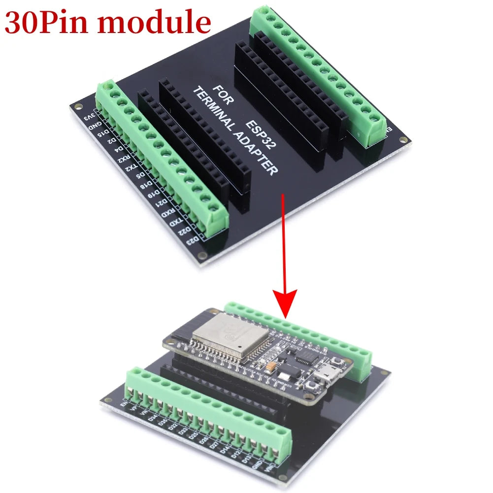 ESP32 Utviklingskort — WiFi & Bluetooth