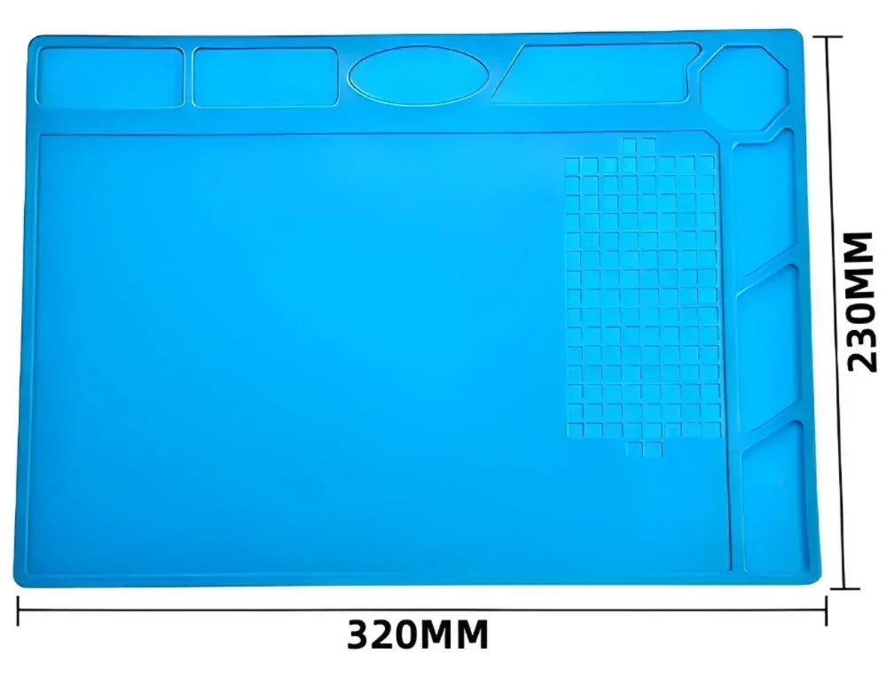 Magnetisk Silikonmatte — Varmebestandig, Antistatisk