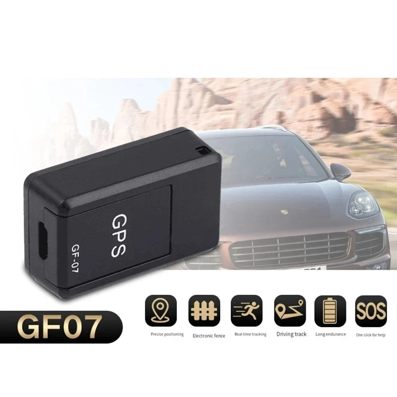 Mini GPS-sporer — Magnetfeste, SIM-kort, Sanntid