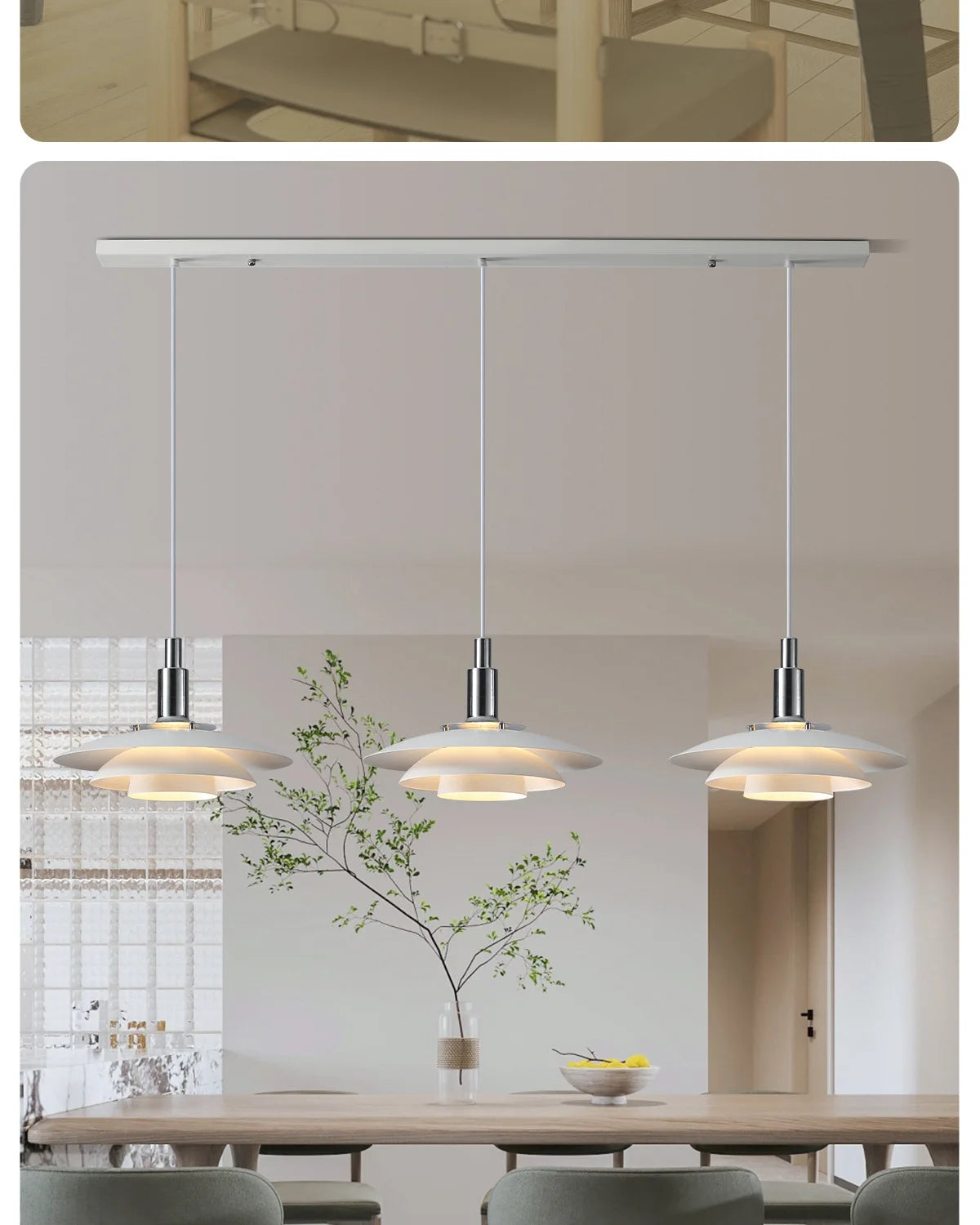 Memphis UFO LED Taklampe — Aluminium, Innendørs