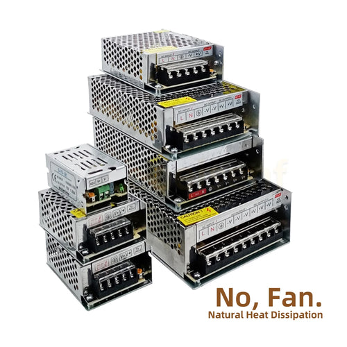 Innkapslet strømforsyning — 5V/12V/24V/48V