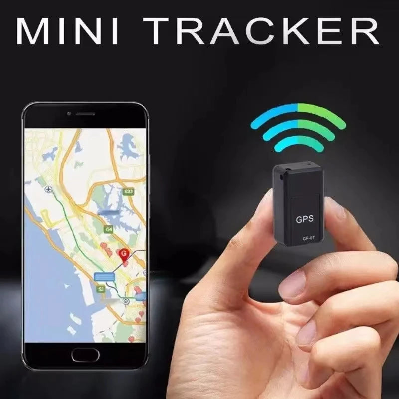 Mini GPS-sporer — Magnetfeste, SIM-kort, Sanntid