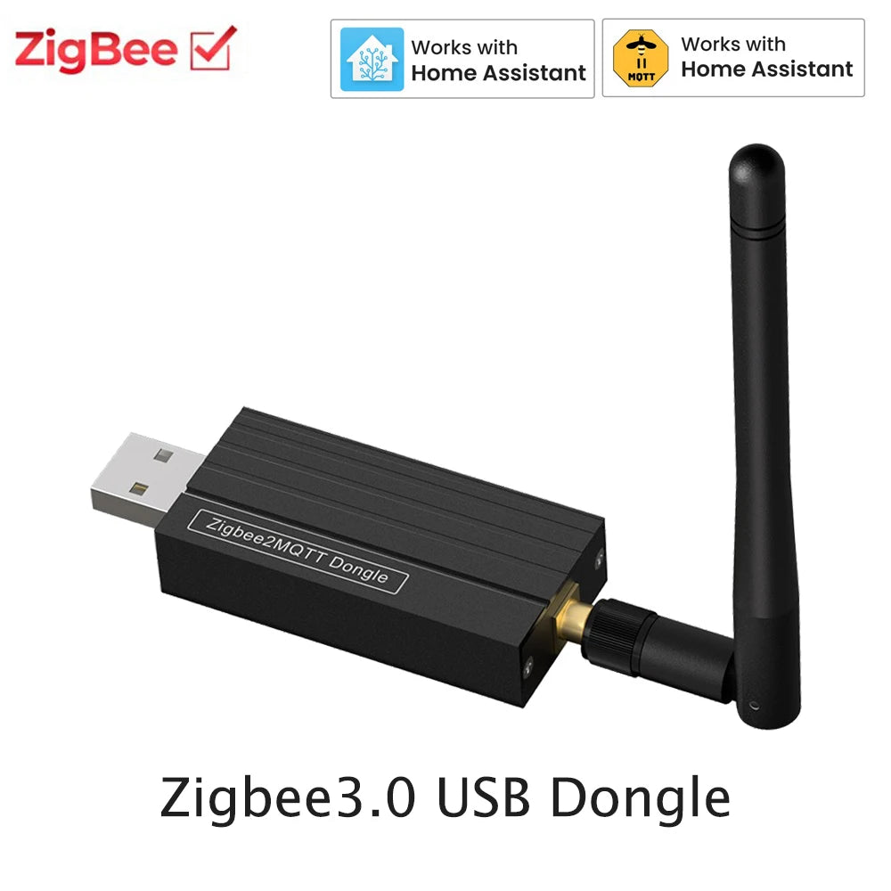 Zigbee 3.0 USB Dongle Plus — CC2652P, ZHA/Zigbee2MQTT/OpenHAB, Home Assistant