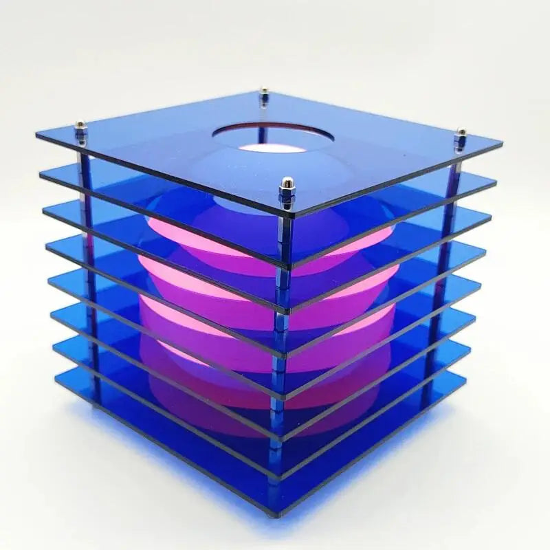16-fargers oppladbar nattlampe — Akryl, ambient, soverom/skrivebord