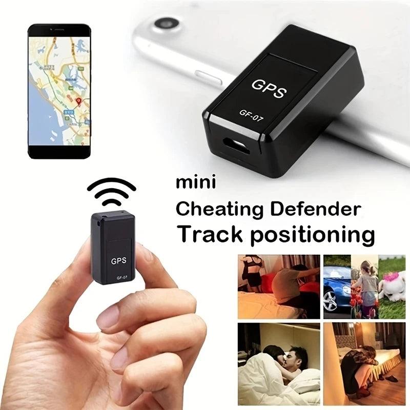 Mini GPS-sporer — Magnetfeste, SIM-kort, Sanntid