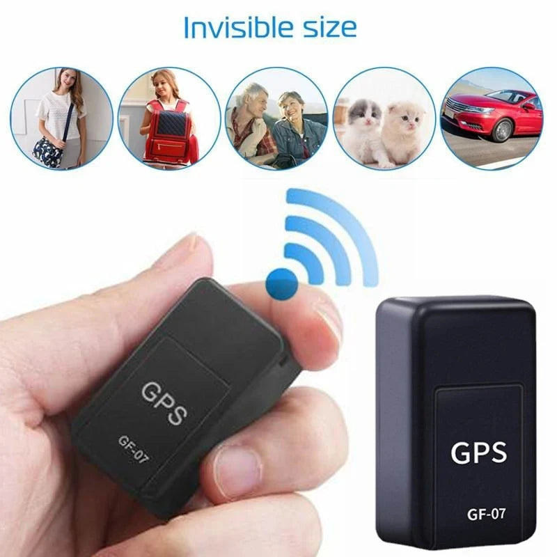 Mini GPS-sporer — Magnetfeste, SIM-kort, Sanntid