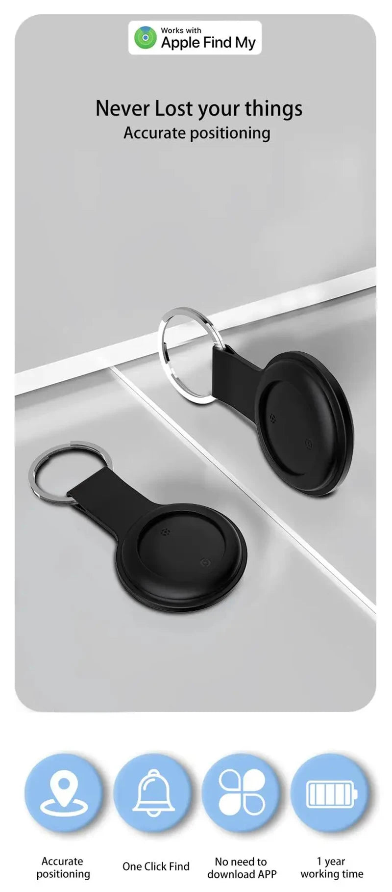 Mini GPS-sporer — Magnetfeste, Sanntid