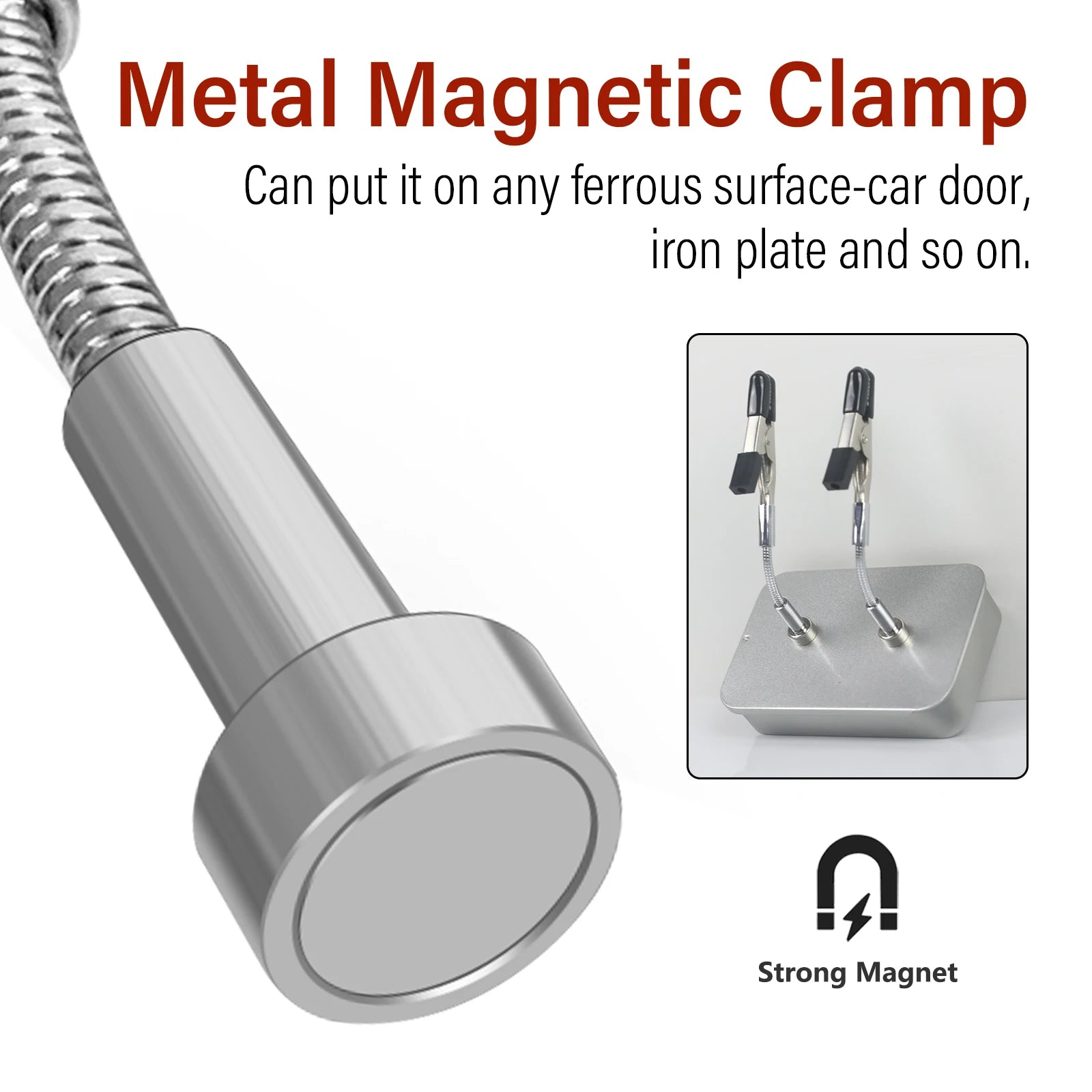 Magnetiske Helping Hands — 4-arm Loddestativ
