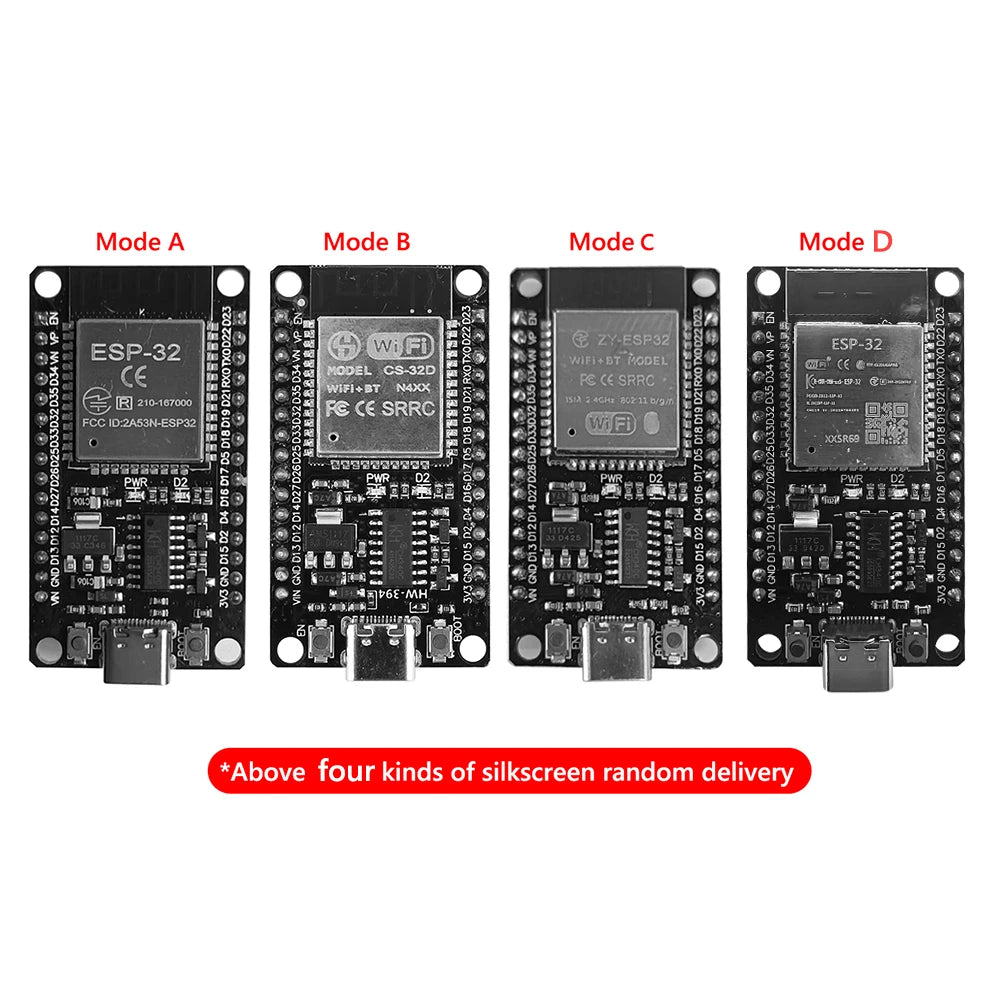 ESP32 Utviklingskort — WiFi & Bluetooth