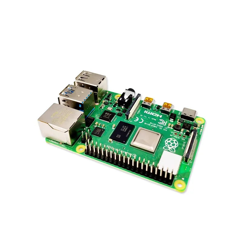 Raspberry Pi 4 Model B — 1/2/4/8GB RAM, WiFi & Bluetooth
