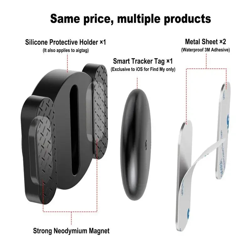 Mini GPS-sporer — Magnetfeste, Sanntid