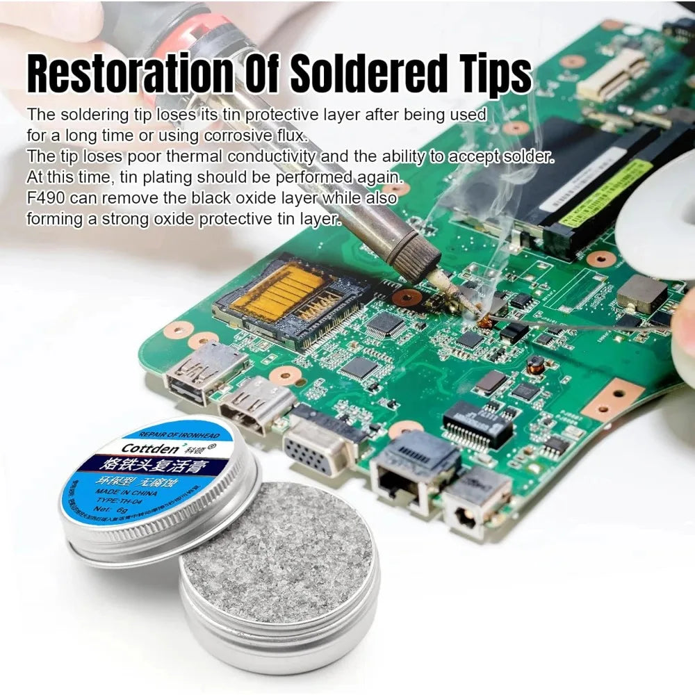 Loddetipp-refresher — Mot oksidering