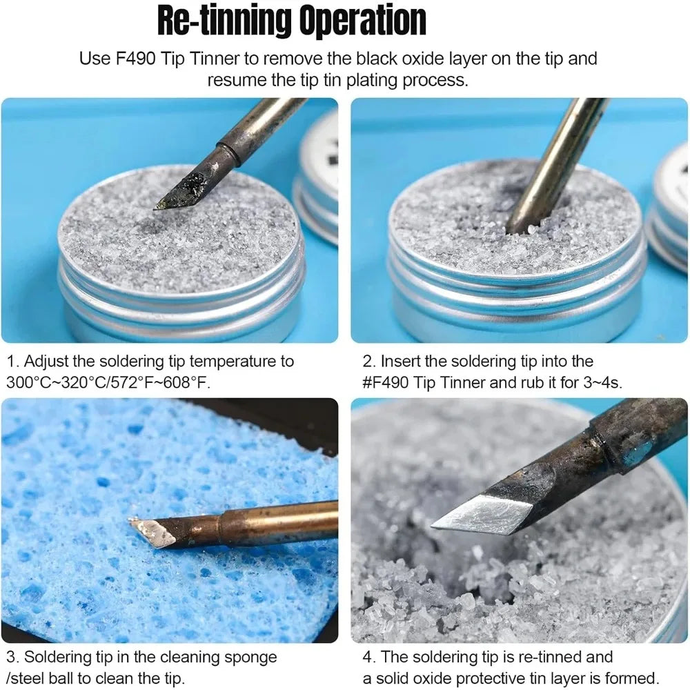 Loddetipp-refresher — Mot oksidering